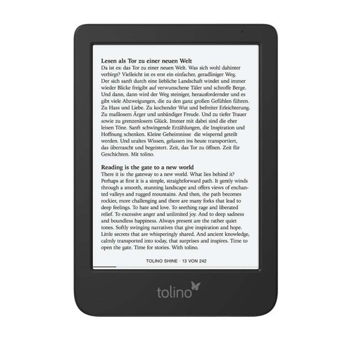 Tolino shine reader b w - , b/w