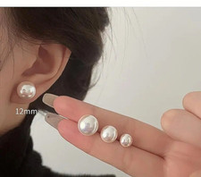 Perlenohrring-Set – 6 Paar