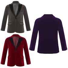 Kinder Jungen Blazer Bankett Gentleman Dressy Mantel Anlässe Party Ball Formell