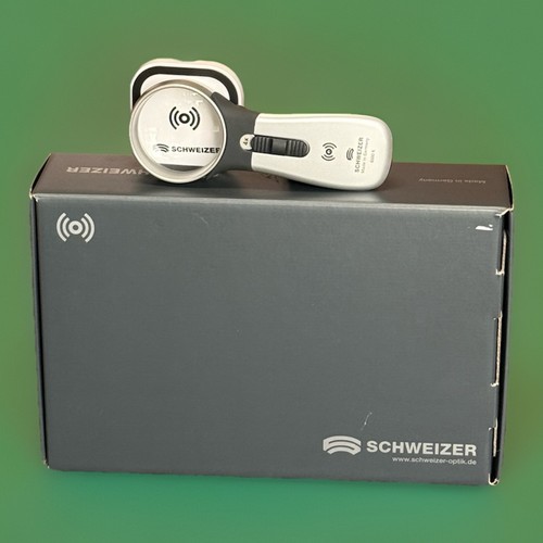 Schweizer handleuchtlupe - schweizer,
