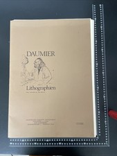 Daumier Lithographien Mappe  20 Stück 