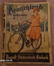 EINBECK,Antike Fahrradkataloge,3xAugust Stukenbrok, ORGINALE
