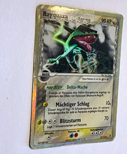 Pokémon tcg rayquaza 113 - pokémon, 13/113