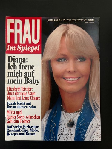 Frau spiegel 11 1981 - frau, 05.11.1981