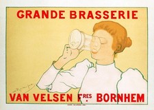Vintage Brauerei Wandkunst