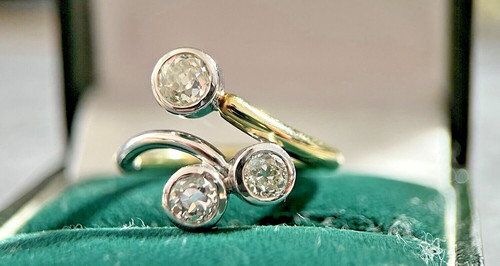 585 gold ring - mit, 1