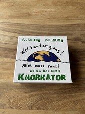 KNORKATOR – ACHTUNG ACHTUNG WELTUNTERGANG! ALLES MUSS RAUS! 5CD LIMITED BOX-SET