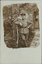 Ansichtskarte (b237) Soldat im