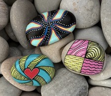 handbemalte  Steine  Geschenk