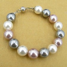 Muschelkernperlen Armband