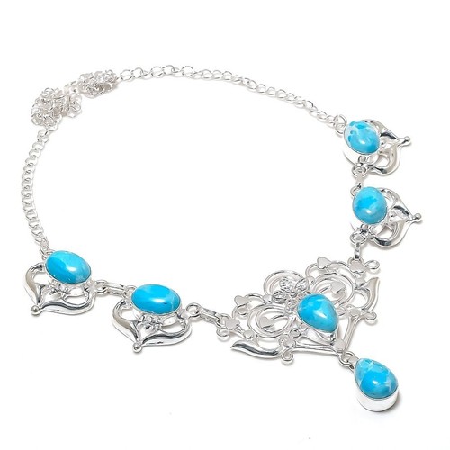 Handgefertigte blaue larimar - blaue,