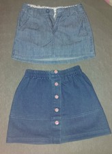Jeansrock Mädchen Blau 2