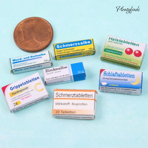 Miniatur tabletten medizin - tabletten,