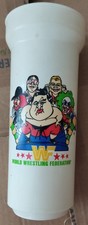 WWF FANARTIKEL FAN BECHER WRESTLING YOKOZUNA BRET HART  DOINK SELTEN HASBRO