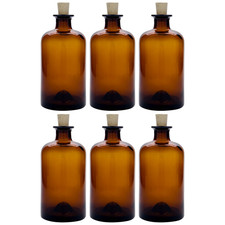 6x 500ml Glasflasche Glas für