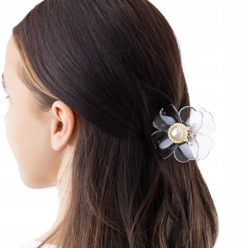 Haarspange blume transparent - haarspange,