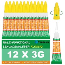 Sekundenkleber Flüssig 12x3g