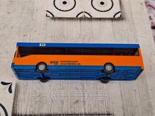 K-2w Wiking 1/87 Linienbus Mercedes orange/blau "Wuppertaler Stadtwerke/WSW"