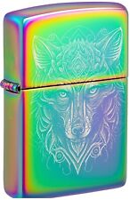 Zippo Feuerzeug Spectrum Photo Image Wolf 60007190 Tier Sturmfeuerzeug Benzin
