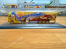 Herpa  MB ACTROS LH Kühlkoffersattelzug 2009 Henglein Nr. 121200 #247