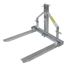 Traktor Dreipunkt Heck - Palettengabel DPG300Z Kat 1 max. 300 kg 4 Breiten