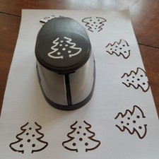 Großer Motivstanzer Motivlocher, Bordüren Papierstanzer Stanzer Tannenbaum 3 cm