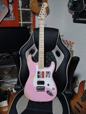Fender/Squier Powerstrat Modifiziert Stratocaster Pink