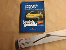 VW Golf IV  Reparaturanleitung und neue Scheibenwischer