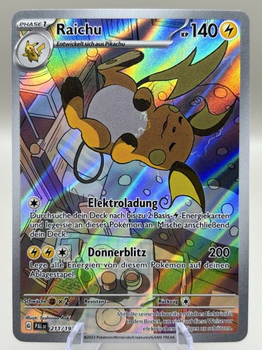 Pokemon karte raichu - pokemon, pal