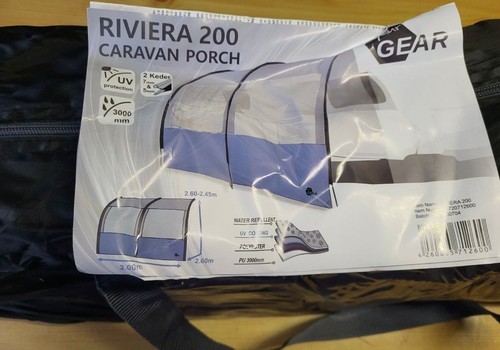 Yourgear riviera caravan - yourgear, porch