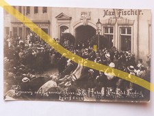 Leisnig i. Sa.: Besuch Prinz Eitel Friedrich 13. Juli 1909, Foto-Ak