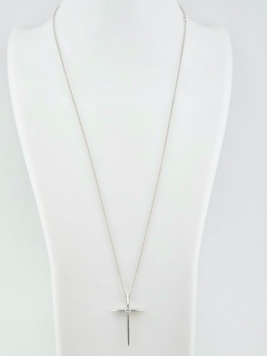 14k weissgold und diamant - weissgold,