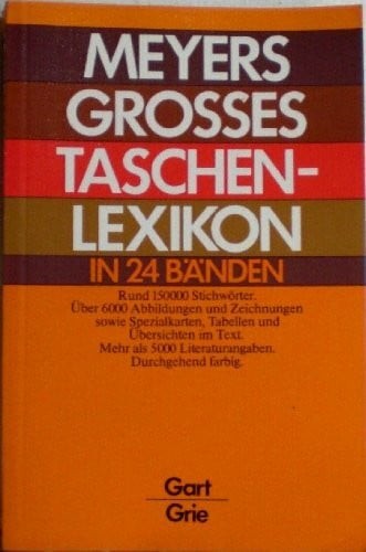Meyers grosses taschenlexikon - meyers,