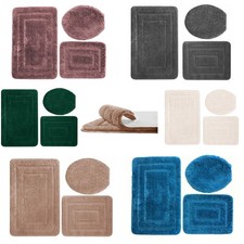 3 Tlg Badematte Badteppich