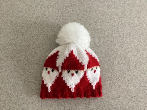 Strickanleitung nikolausmütze - strickanleitung,