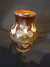 Krug Ton Braun Mit Muster 2,5L