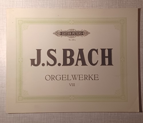 Bach orgelwerke viii - j.s.bach, 8