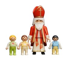 Playmobil Figur Nikolaus Bischof Weihachten Winter Christmas Baby Babys