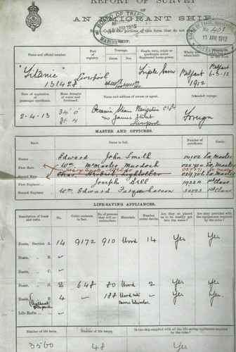 Rms titanic bericht über - -,