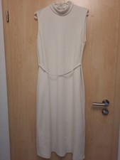 Zara Damen Kleid Gr 38-40 M Weiß Creme Herbst Winter,  Neu
