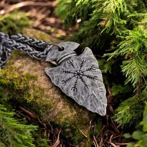 Pfeilspitze schiefer vegvisir - pfeilspitze,