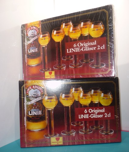 Linie aquavit gläser 2cl - aquavit,