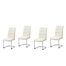 Schwingstuhl DannyC PU Creme