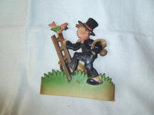 Kalenderrückwand   Pappe für Abreißkalender  Schornsteinfeger Glücksbringer 