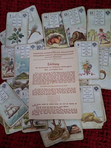 Tarot karten deck vintage - karten,