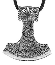 Thorshammer Thorhammer Thor Thors Hammer Anhänger aus 925 Sterling Silber Nr.347