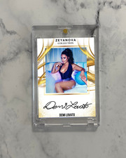 Demi Lovato Trading Card Fanart Auto Signature Autograph Collectible