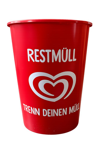 Original langnese mülleimer - original,