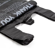 DayBays Hemdchentragetaschen Mit Druck Thank You Plastiktüten Einkaufstüten