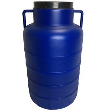 Weithalsfass 60l blau - weithalsfass,